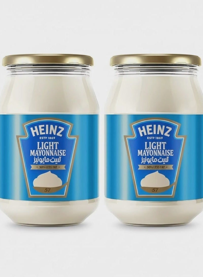 Heinz Light Creamy Mayonnaise – 310g – Pack of 2 - Image 1